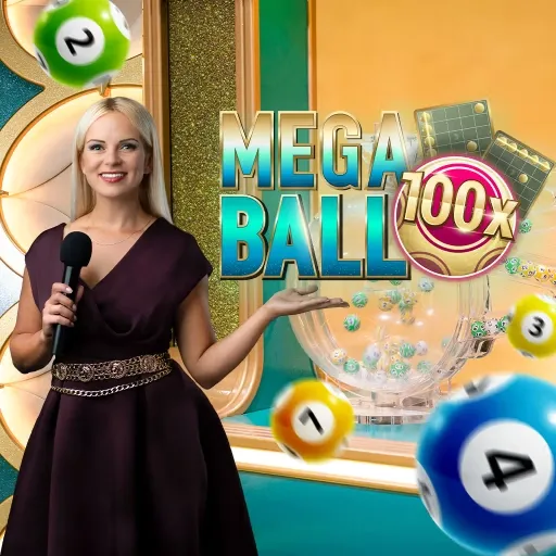 Mega Ball Live logo